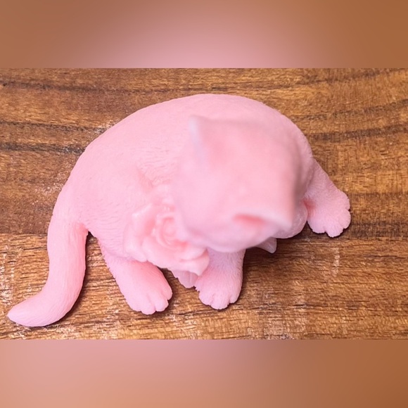 Cat Kitten Kitty Soap - Fragrant Decorative Soap  Handmade Handcrafted - Picture 4 of 14